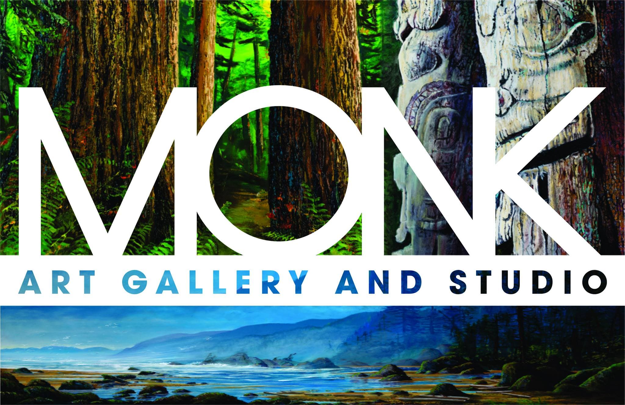 Monk Art Gallery & Studio logo