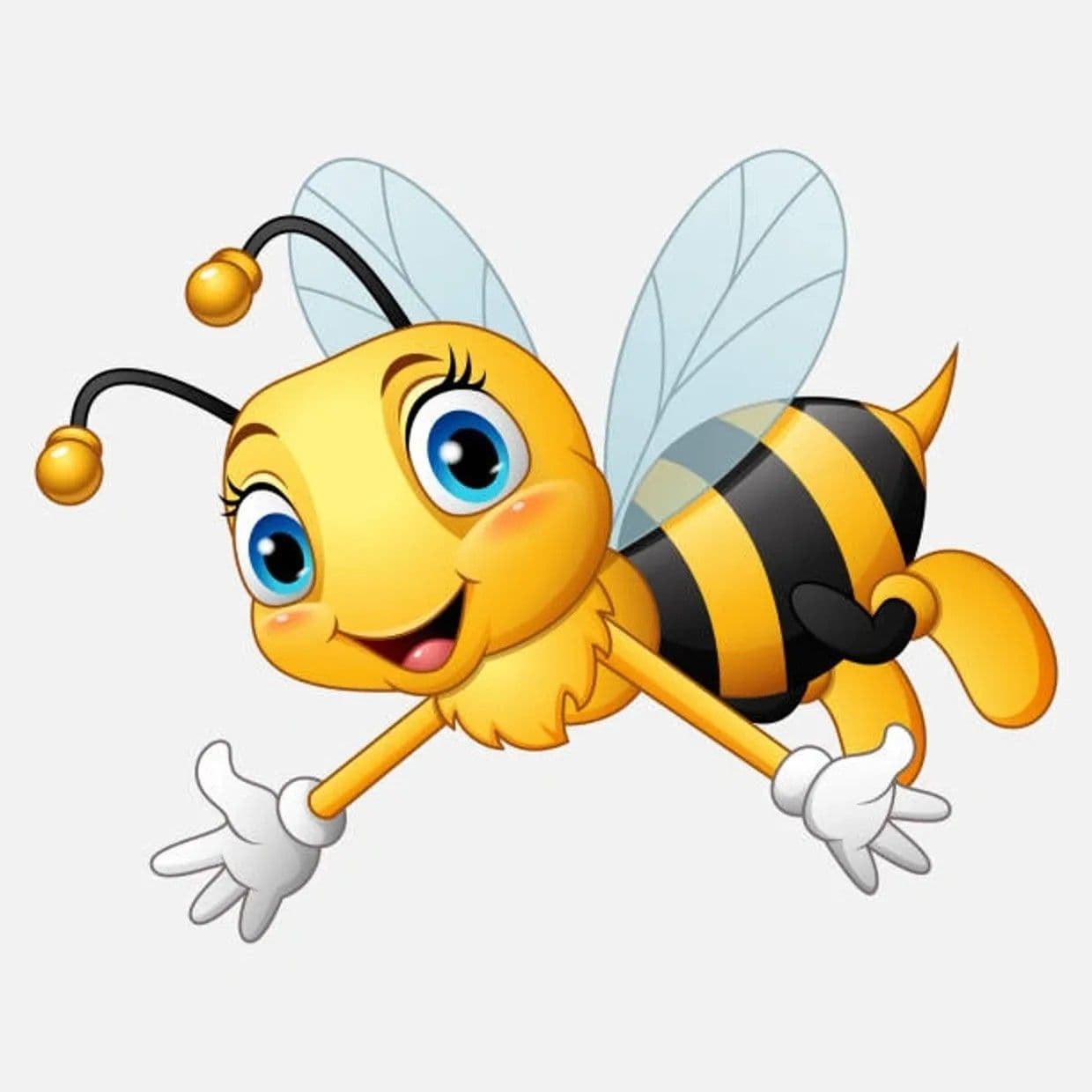 Bee Happy! Cleaning logo
