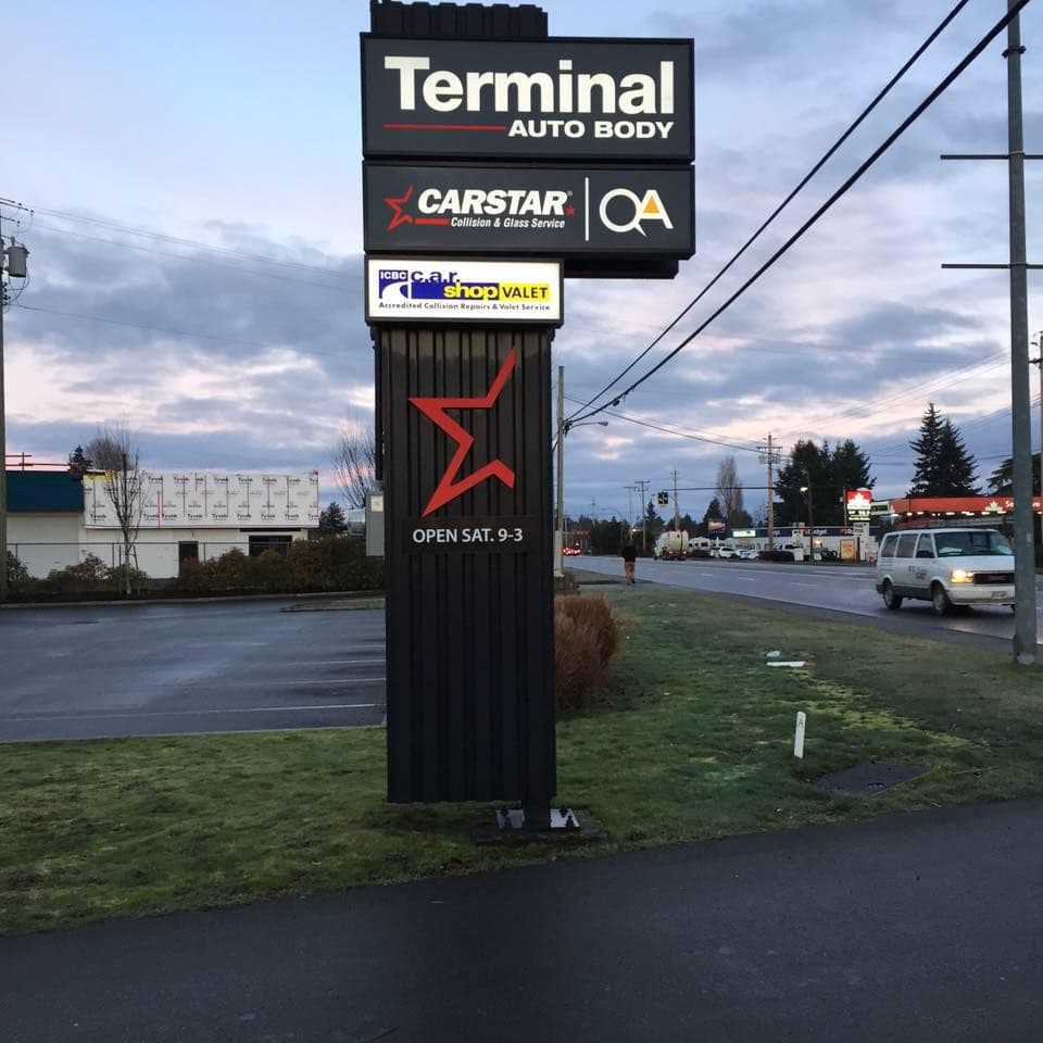 Terminal Auto Body Parksville logo